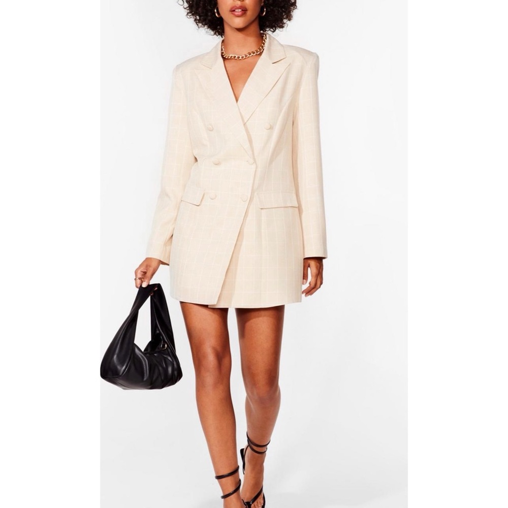 Tuxedo dress